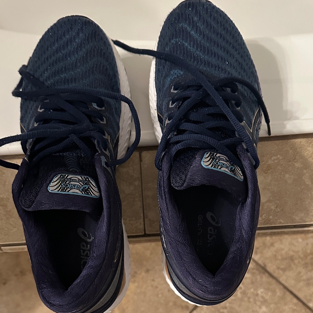 Asics Navy Athletic Sneakers